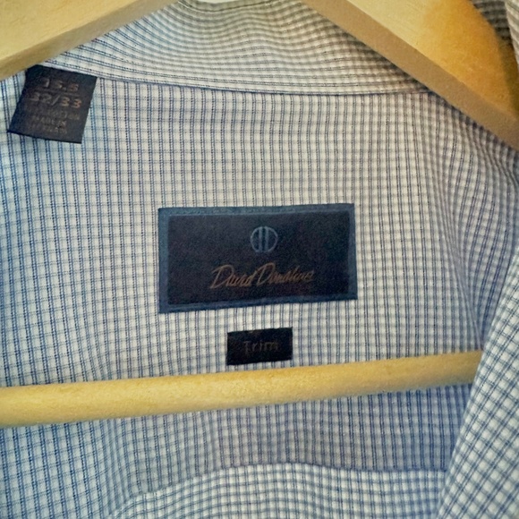 David Donahue - Men's Dress Shirt (15.5 - 32/33) - Picture 3 of 3